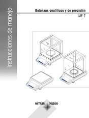 Mettler Toledo ME-T Instrucciones De Manejo