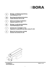 bora PL 540 Manual De Instrucciones