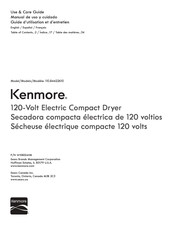 Kenmore 110.84422610 Manual De Uso Y Cuidado