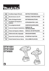 Makita DTW1002 Manual De Instrucciones