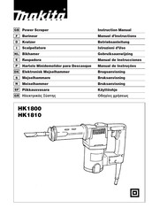 Makita HK1800 Manual De Instrucciones