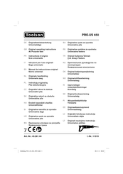 Toolson PRO-US 650 Manual De Instrucciones