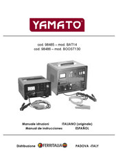 Yamato BAT14 Manual De Instrucciones