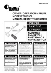 Zenoah RedMax RMNBZ2601 Manual De Instrucciones