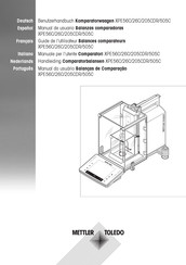 Mettler Toledo XPE505C Manual De Usuario