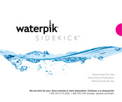 Waterpik SIDEKICK Instrucciones De Uso