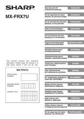 Sharp MX-FRX7U Manual De Instrucciones