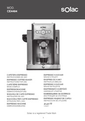 Solac CE4494 Manuales | ManualsLib