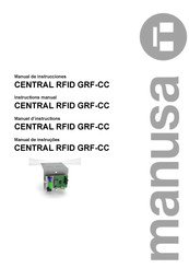 Manusa CENTRAL RFID GRF-CC Manual De Instrucciones