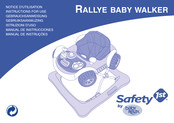 Baby Relax Safety 1st RALLYE BABY WALKER Manual De Instrucciones