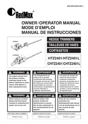 Zenoah RedMax HTZ2401 Manual De Instrucciones