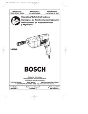 Bosch 1462VS Instrucciones De Funcionamiento Y Seguridad