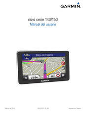 Garmin nüvi 150 Serie Manual Del Usuario