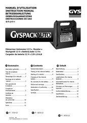 GYS GYSPACK AUTO Instrucciones De Uso
