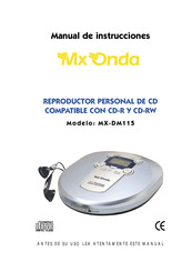 Mx Onda MX-DM115 Manual De Instrucciones