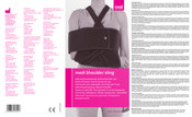 medi Shoulder sling Instrucciones De Uso