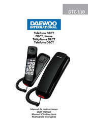 Daewoo DTC-110 Manual De Instrucciones