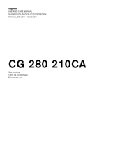 Gaggenau CG 280 210CA Manual De Uso