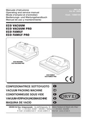 Orved ECO VACUUM PRO Manual De Uso