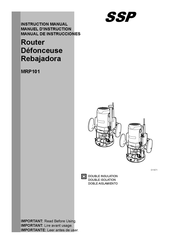 SSP MRP101 Manual De Instrucciones