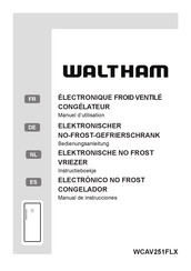 Waltham WCAV251FLX Manual De Instrucciones