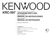 Kenwood KRC-597 Manual De Instrucciones