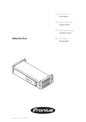 Fronius Selectiva Eco Instrucciones De Uso