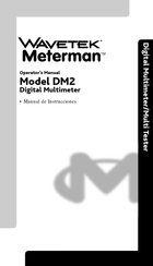 Wavetek Meterman DM2 Manual De Instrucciones