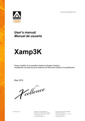 Amate Audio Xamp3K Manual De Usuario