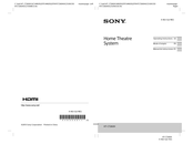 Sony HT-CT260H Manual De Instrucciones