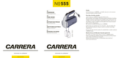 Carrera 555 Manual De Instrucciones