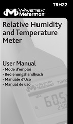 Wavetek Meterman TRH22 Manual De Uso