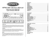 Jensen MP8610BT Manual Del Usuario