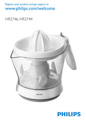 Philips HR2744 Manual De Instrucciones