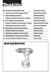 Makita BHP450 Manual De Instrucciones