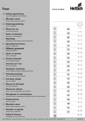 Hettich Easys 200 Manual De Uso