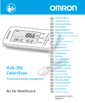 Omron CaloriScan HJA-306 Manual De Instrucciones