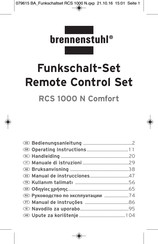 brennenstuhl RCS 1000 N Comfort Manual De Instrucciones