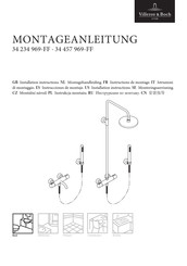 Villeroy & Boch 34 457 969-FF Instrucciones De Montaje