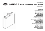 HACH LANGE sc200 Manual Del Usuario