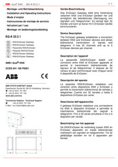 ABB i-bus KNX Instrucciones De Montaje