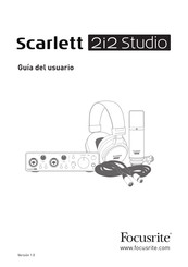 Focusrite Scarlett 2i2 Studio Guia Del Usuario