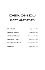 Denon DJ MC4000 Guia Del Usuario