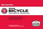 Schwinn PACIFICCYCLE ROAD BICYCLE Manual De Uso Y Cuidado