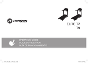 Horizon Fitness ELITE T9 Guia De Funcionamiento