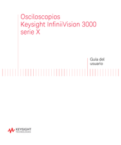 Keysight InfiniiVision MSO-X 3052A Guia Del Usuario