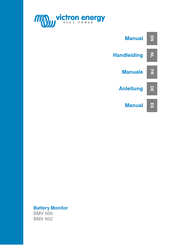 Victron energy BMV 602 Manual De Instrucciones