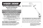 Black and Decker LGC120 Manual De Instrucciones