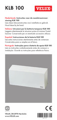 Velux KLB 100 Manual De Instrucciones