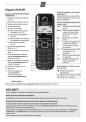 Gigaset AL410H Manual De Instrucciones